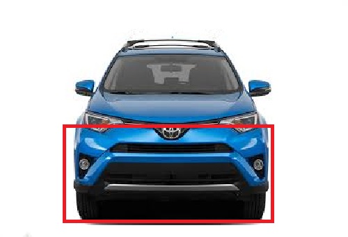 16-18 RAV4 - ბამპერი (კომპლექტი) EU TYPE