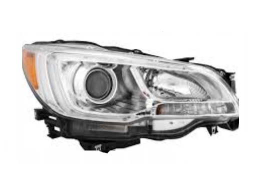 15-17 OUTBACK HEAD LAMP（USA,W/DRL,CHROME BEZEL）RH