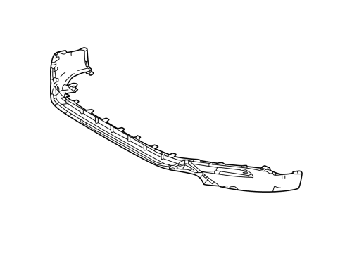 23- GRAND HIGHLANDER - ბამპერის დამატება (წინა) LE CHINA