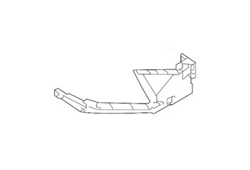 22-24 FORESTER - ბამპერის სამაგრი წინა (მარცხენა)（USA,WILDERNESS）