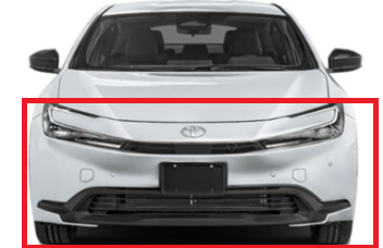 023- PRIUS - ბამპერი (კომპლექტი) LE